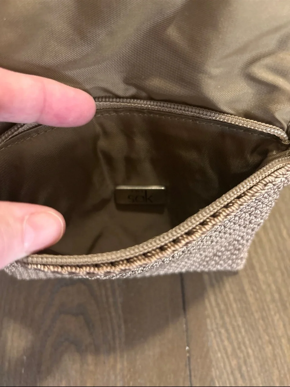 The Sak textured crochet
